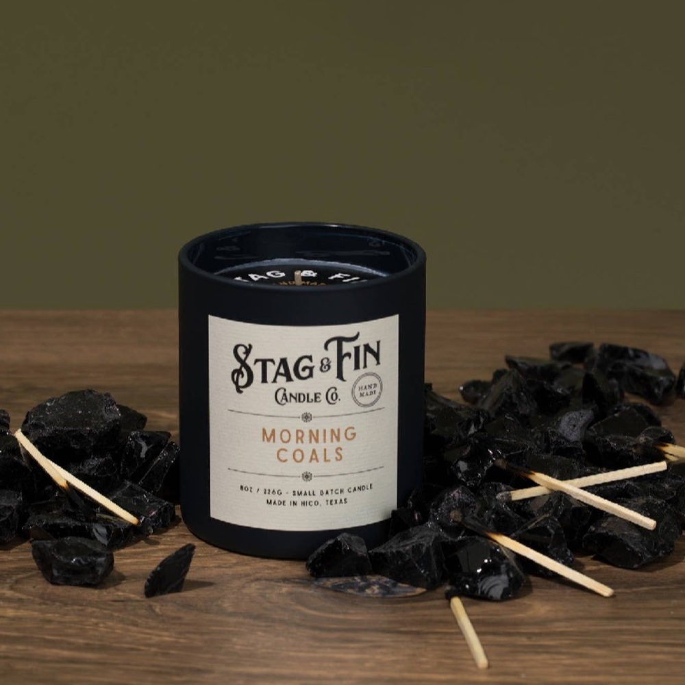 Stag & Fin Morning Coals Candle